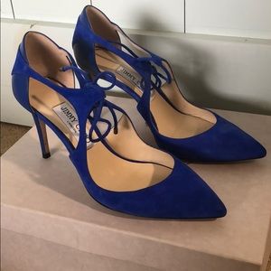 Cobolt blue jimmy choo heels